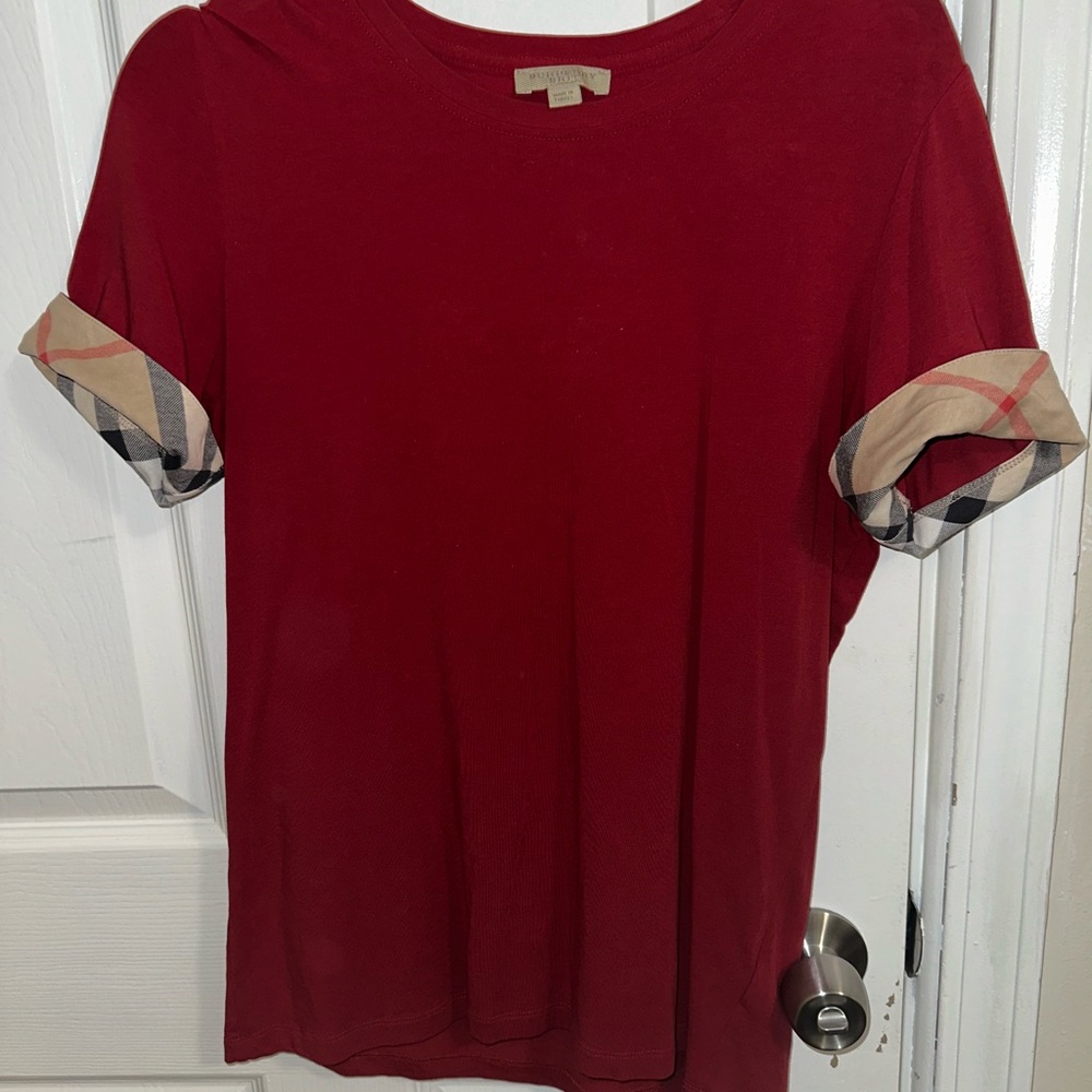 Burberry Red Women's Top